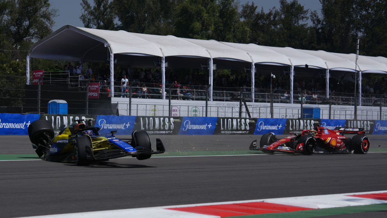 os accidentes de Alex Albon (Williams) y Oliver Bearman (Ferrari) generaron cierta tensión.