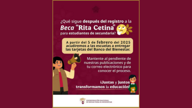 Nueva fecha para recoger tu tarjeta de la Beca Rita Cetina 2025Daily ...