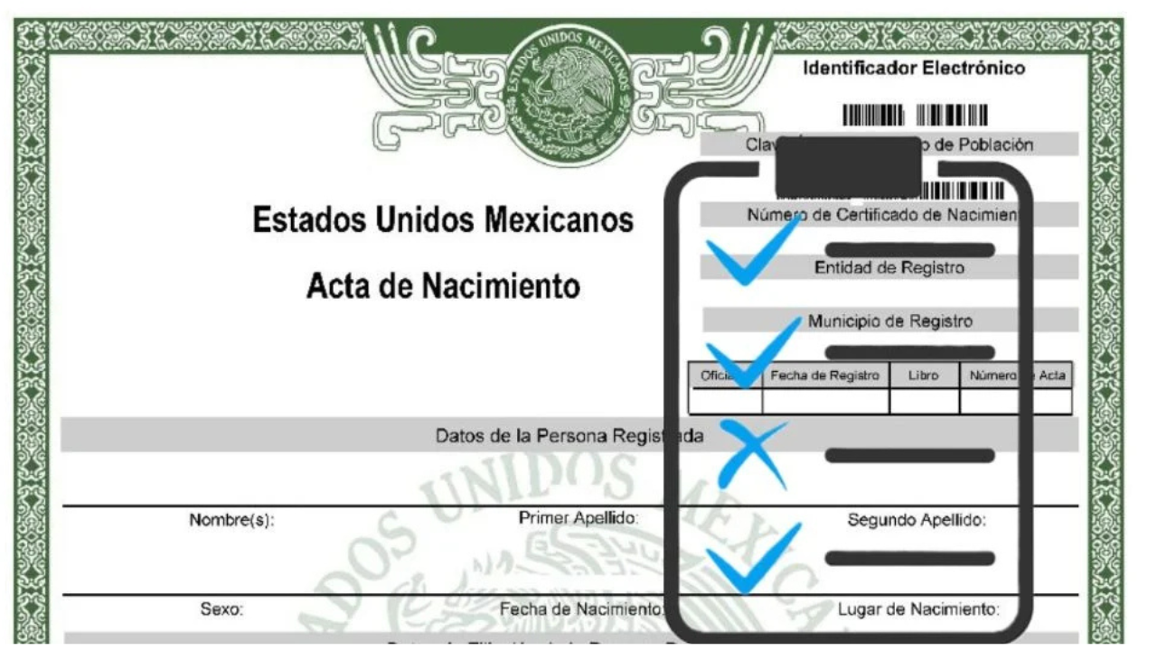 ¿Tu acta de nacimiento tiene errores? Descubre cómo corregirla.