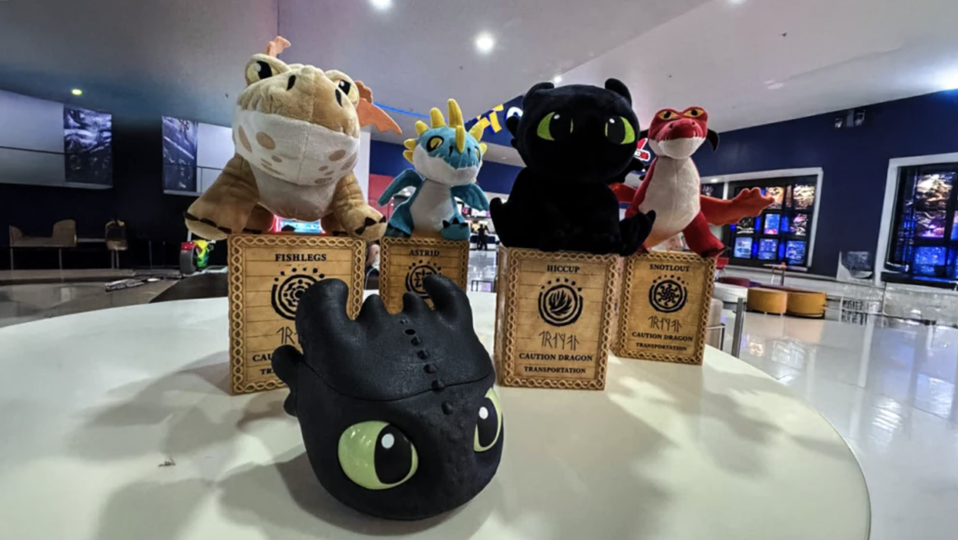 Precio y detalles de la palomera y vaso de Cómo entrenar a tu dragón