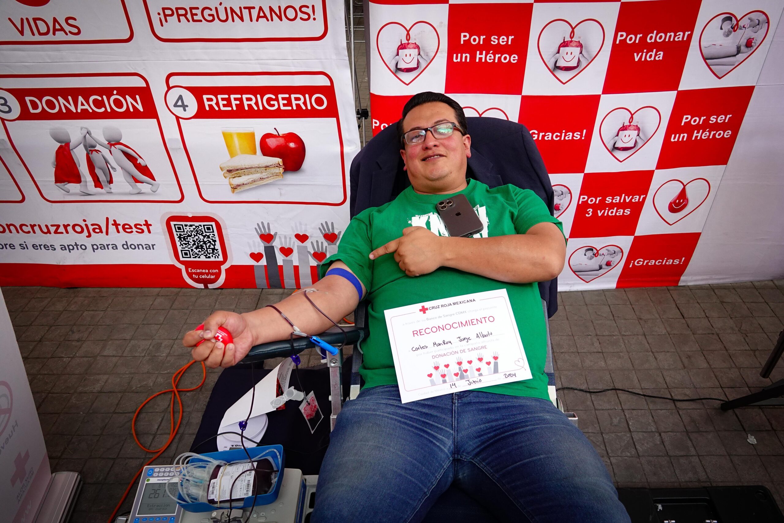 14 de junio: Día Mundial del Donante de Sangre.
