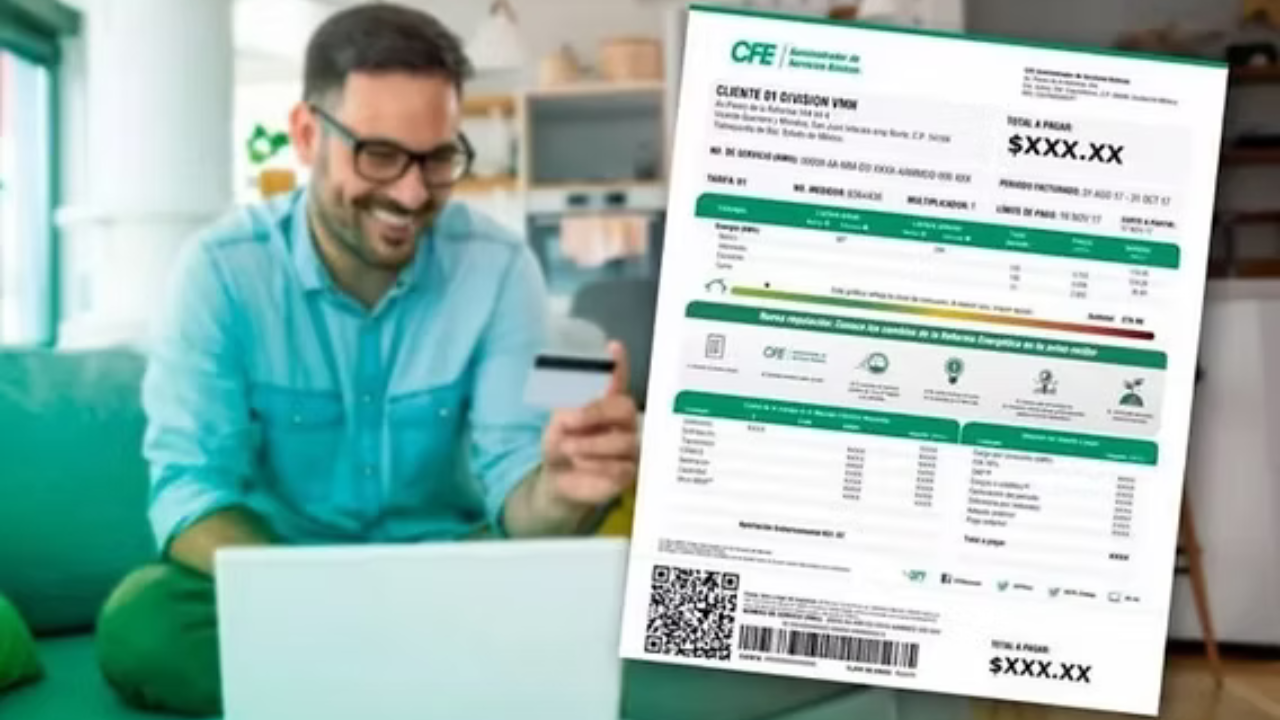 Descargar tu recibo de luz en PDF nunca fue tan fácil. Con unos cuantos clics puedes llevar un mejor control de tu consumo y pagos, sin salir de casa.