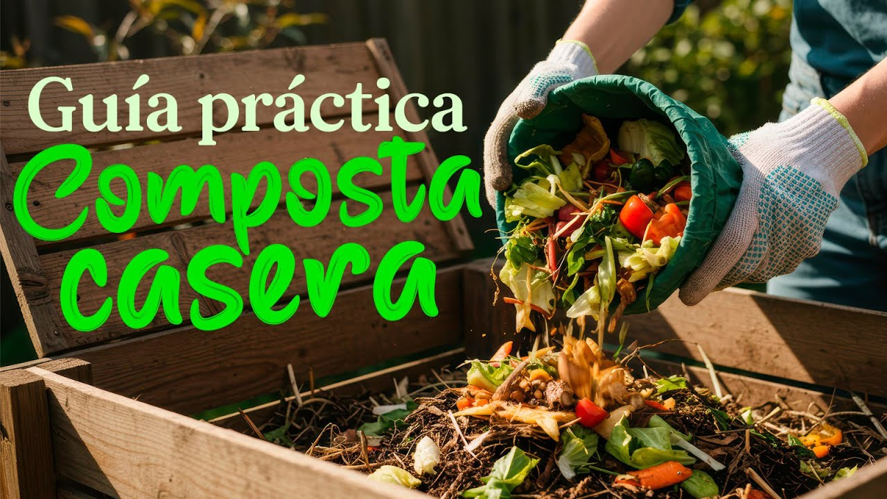 Transforma tus desechos en oro: Guía práctica para hacer composta en casa.