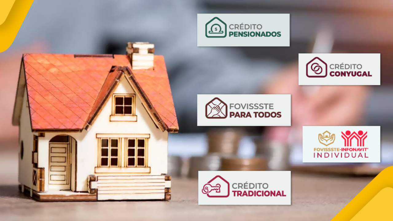 OVISSSTE ofrece diferentes modalidades de crédito que se ajustan a las necesidades de cada trabajador, como crédito conyugal, crédito individual, crédito mejoravit entre otros.