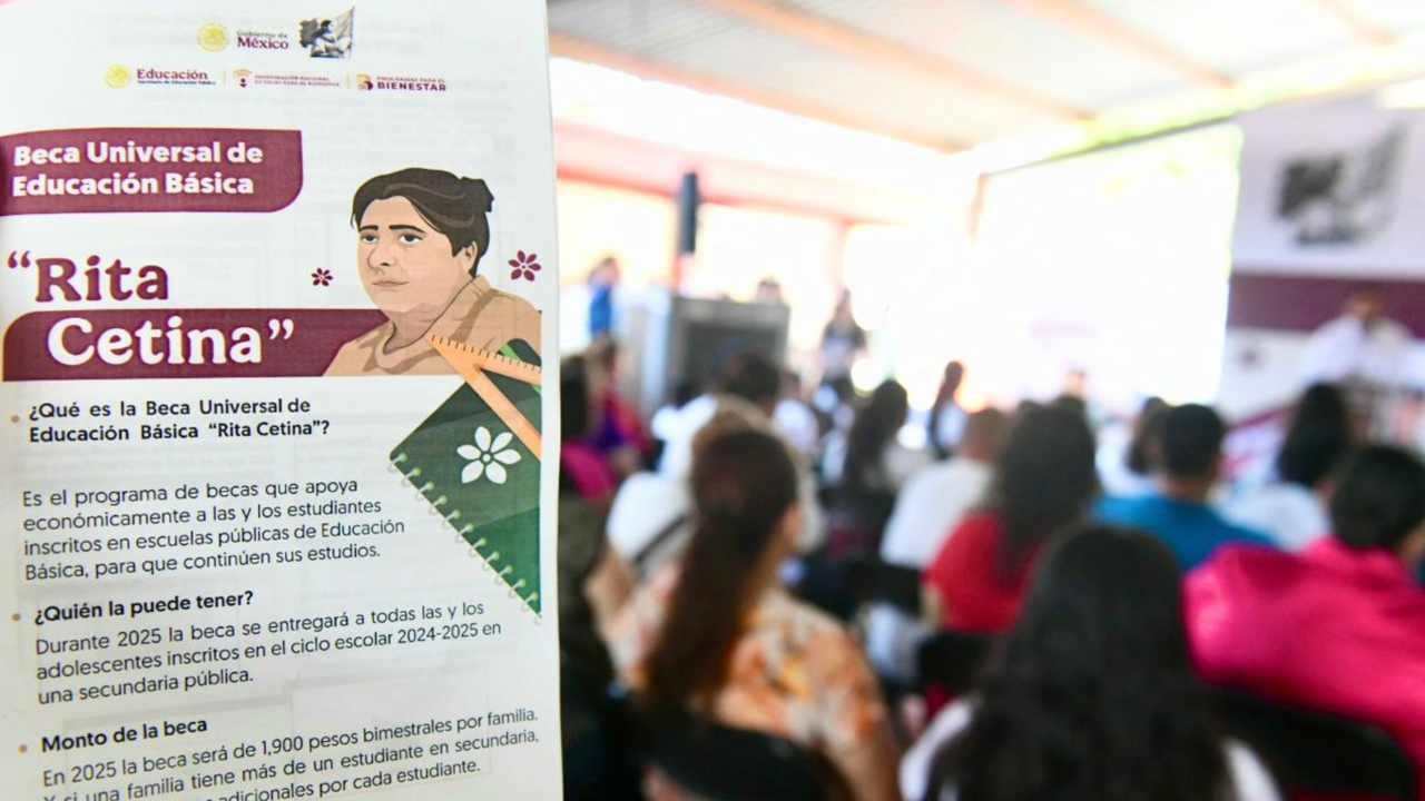 La Beca Rita Cetina es uno de los programas sociales más reconocidos para apoyar la educación de adolescentes en México.
