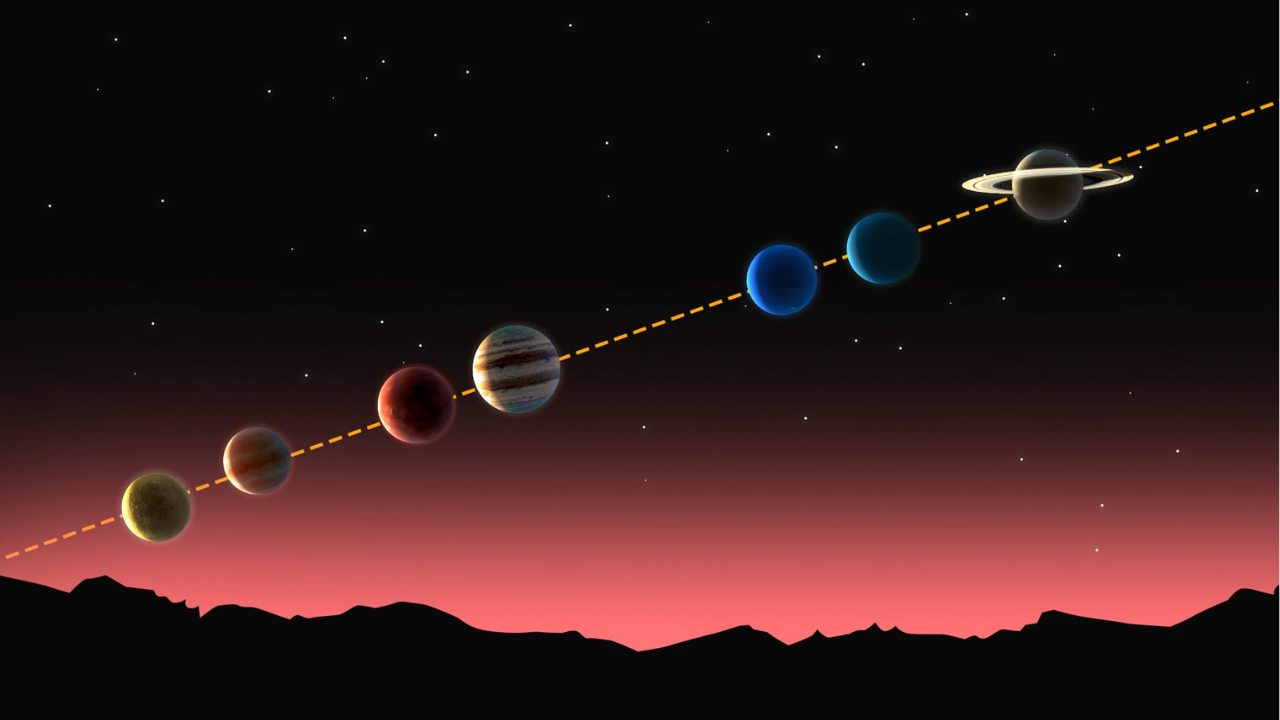 2 de noviembre: Luna cerca de Saturno y Neptuno. Una oportunidad para observar estos dos planetas en el cielo nocturno.