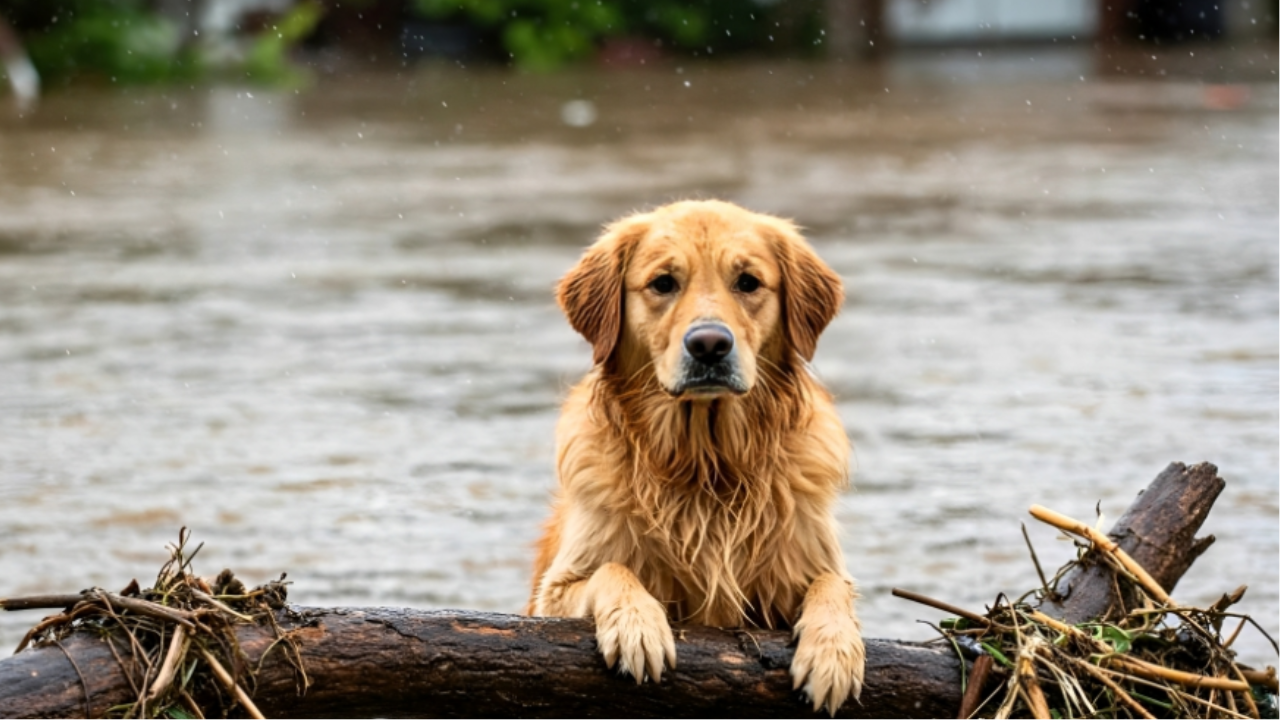Protege a tus mascotas durante las inundaciones: guía práctica para mantenerlas seguras